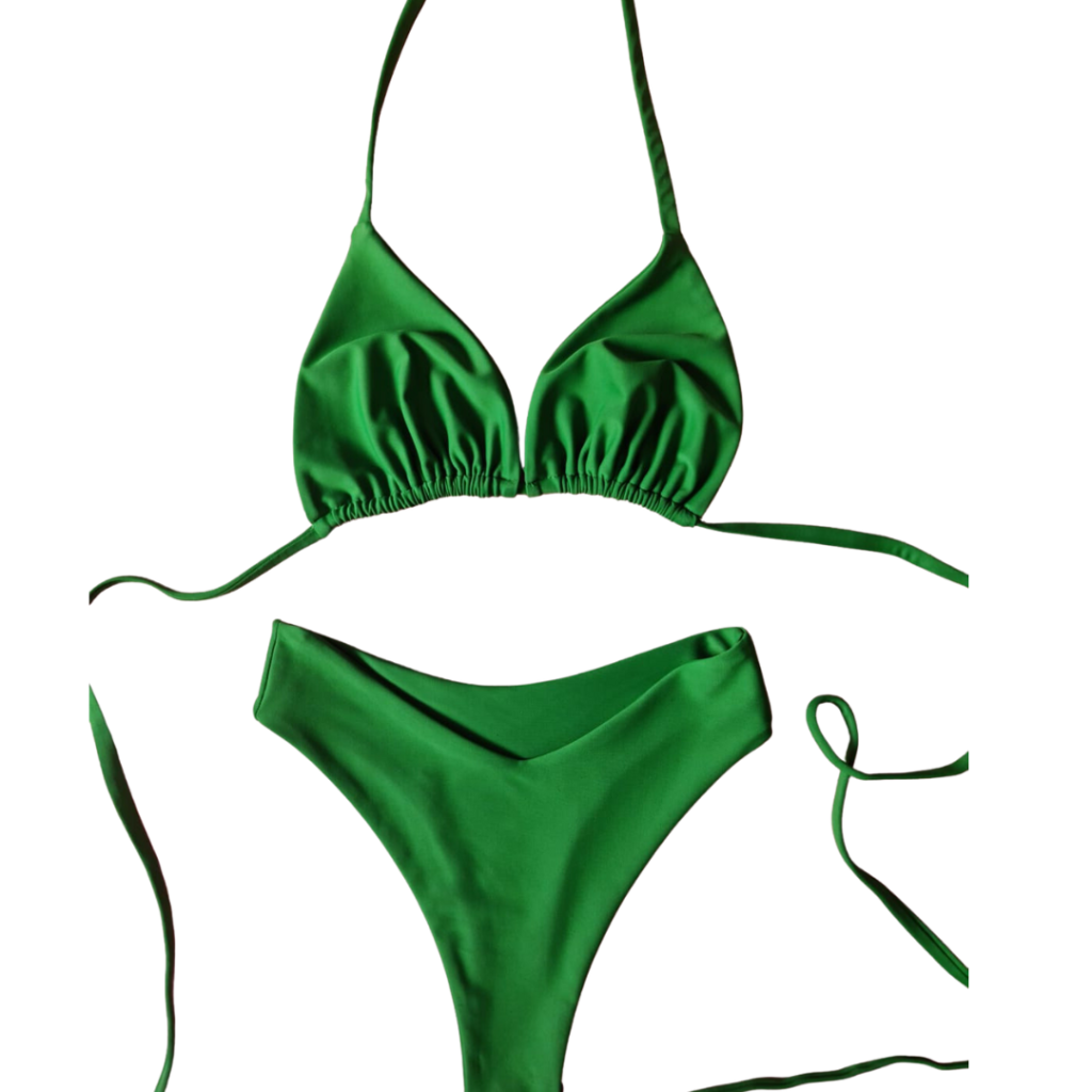 Bikini Triángulo Verde Lizana Store